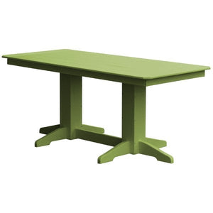 Recycled Plastic Rectangular Dining Table Dining Table