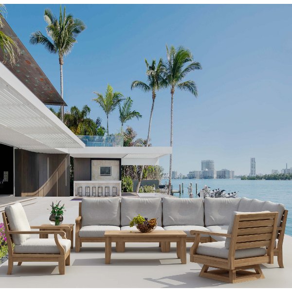 Riviera 10 piece dining set discount