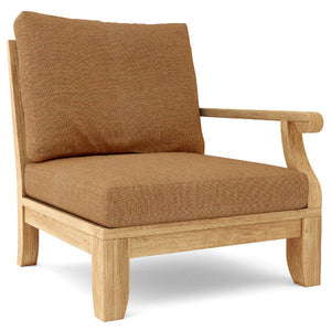Riviera Luxe Deep Seating Left Modular Armchair Outdoor Chair