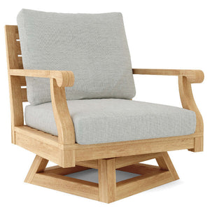 Riviera Swivel Armchair + Cushion Outdoor Chair