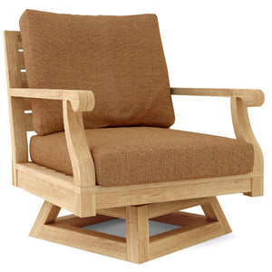 Riviera Swivel Armchair + Cushion Outdoor Chair