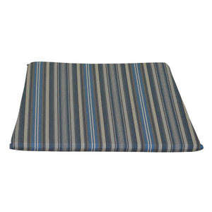 Rocker Seat Cushion Cushions & Pillows Blue Stripe