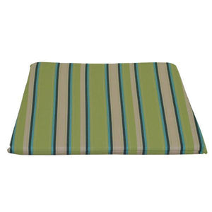 Rocker Seat Cushion Cushions & Pillows Lime Stripe