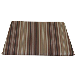 Rocker Seat Cushion Cushions & Pillows Maroon Stripe
