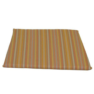 Rocker Seat Cushion Cushions & Pillows Orange Stripe