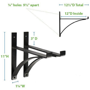 Rookwood Brackets, Pair Rookwood Bracket