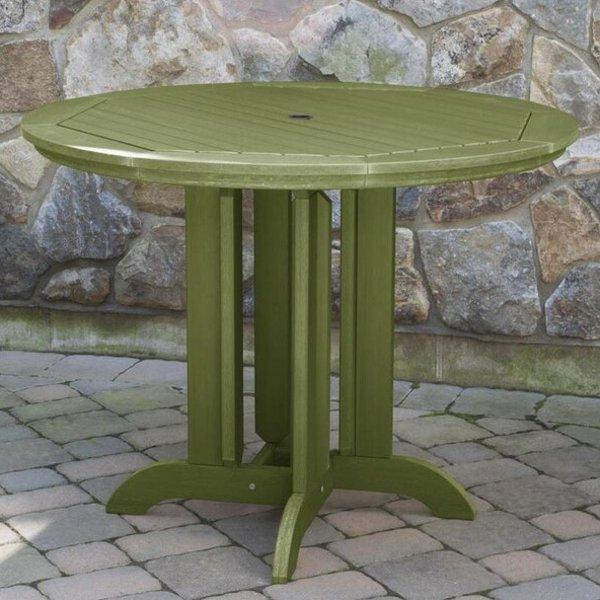 Round Counter Height Outdoor Dining Table Dining Table 36&quot; / Dried Sage
