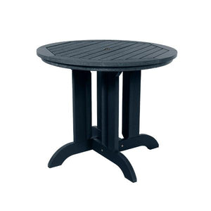 Round Diameter Outdoor Dining Table Dining Table 36" / Federal Blue