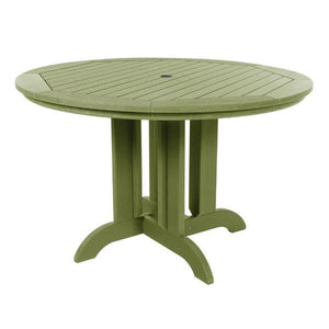 Round Diameter Outdoor Dining Table Dining Table 48" / Dried Sage