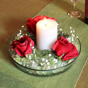 Round Glass Tray Glass Tray