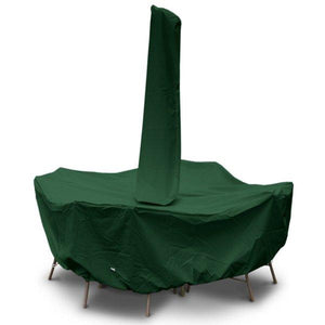 Round/Square Dining Set Cover W/Umbrella Hole Cover