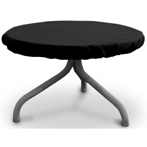 Round Table Top Cover Cover Black / 30&quot; Diameter
