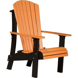 Royal Adirondack Chair Adirondack Chair Tangerine & Black