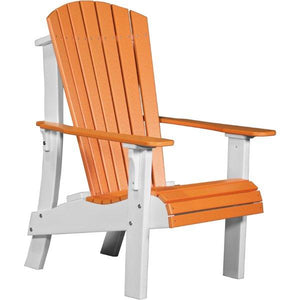 Royal Adirondack Chair Adirondack Chair Tangerine & White