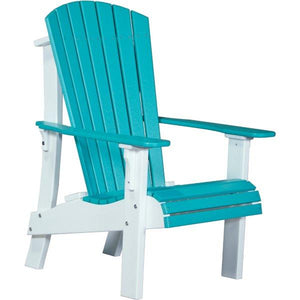 Royal Adirondack Chair Adirondack Chair Aruba Blue & White
