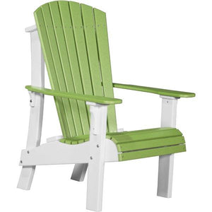 Royal Adirondack Chair Adirondack Chair Lime Green & White