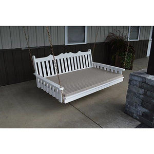 Royal English Yellow Pine Swing Bed Size 6ft - The Charming Bench Company