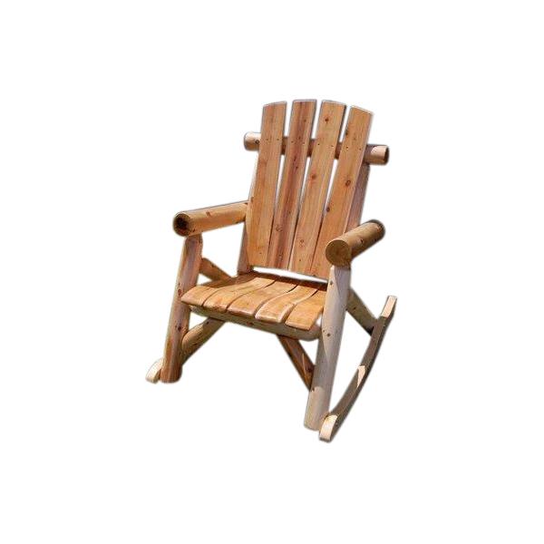 Rustic Cedar Log Rocker M-1700