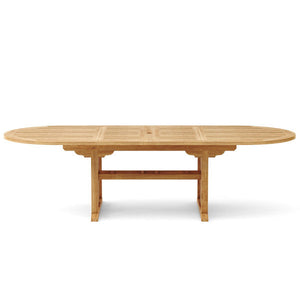 Sahara 106" Oval Double Ext. Table Outdoor Tables