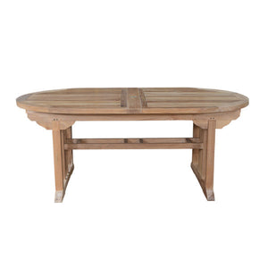 Sahara 106" Oval Double Ext. Table Outdoor Tables
