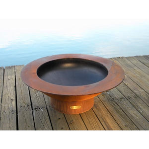 Saturn w/lid Fire Pit