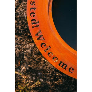 Saturn w/lid Fire Pit