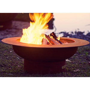 Saturn w/lid Fire Pit