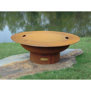 Saturn w/lid Fire Pit