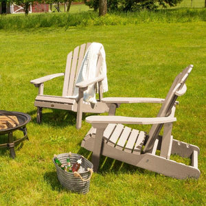 Set of Two Highwood Hamilton Folding and Reclining Adirondack Chairs Adirondack Chair