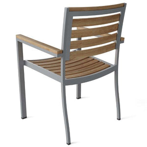 Seville 5-Pieces Square Dining Set - The Charming Bench Company