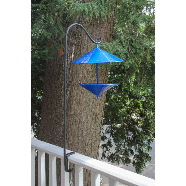 Single Deck Rail Shepherd's Pole 36 inch - The Charming Bench Company