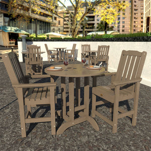 Springville 3pc Round Counter Dining Set Dining Set