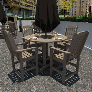 Springville 5pc Round Counter Dining Set Dining Set