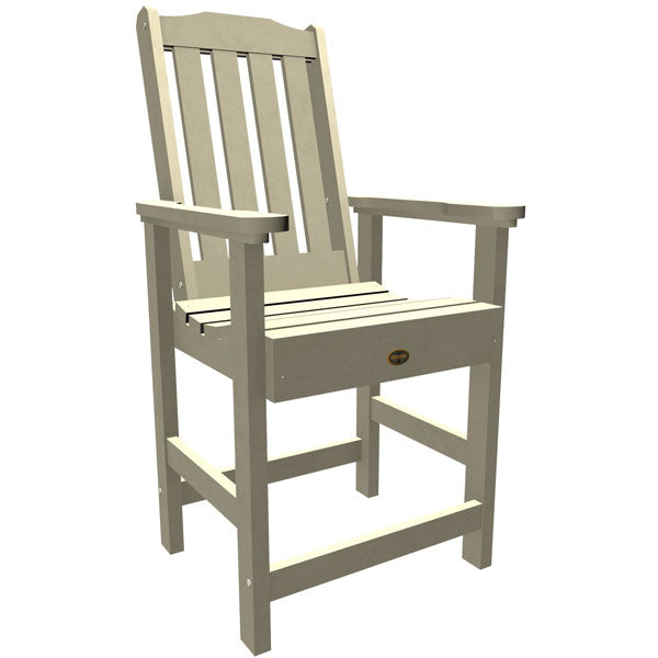 Springville Counter Dining Arm Chair Arm Chair Whitewash