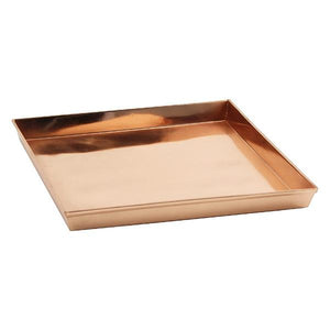 Square Copper Tray 10 inch Copper Tray