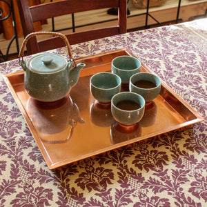 Square Copper Tray Copper Tray