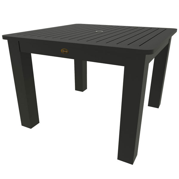 Square Dining Table Dining Table Black
