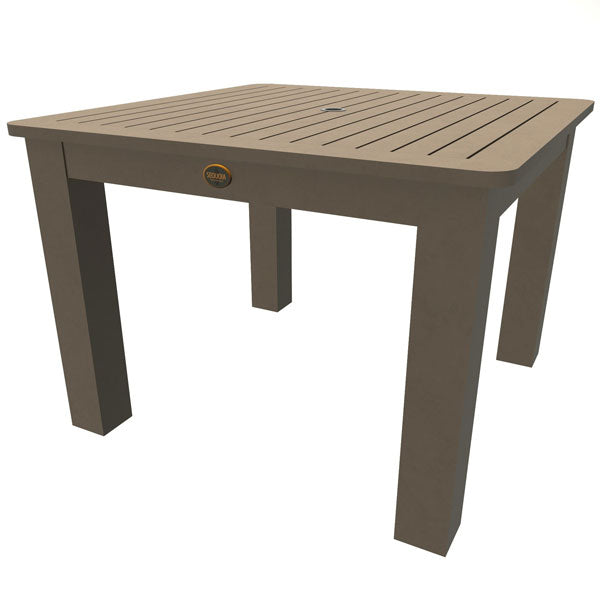 Square Dining Table Dining Table Woodland Brown