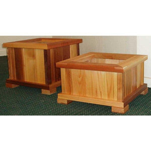 Square Patio Planter Planter Box