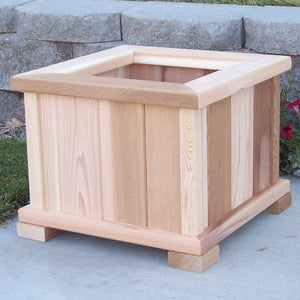 Square Patio Planter Planter Box