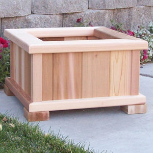 Square Patio Planter Planter Box