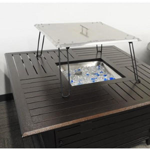 Stainless Steel Heat Deflector Fire Pit Fire Pits