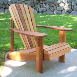 T&L Adirondack Chair Adirondack Chair Cedar Stain