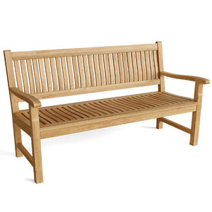 Teak Del-Amo 4-Seater Bench Garden Bench