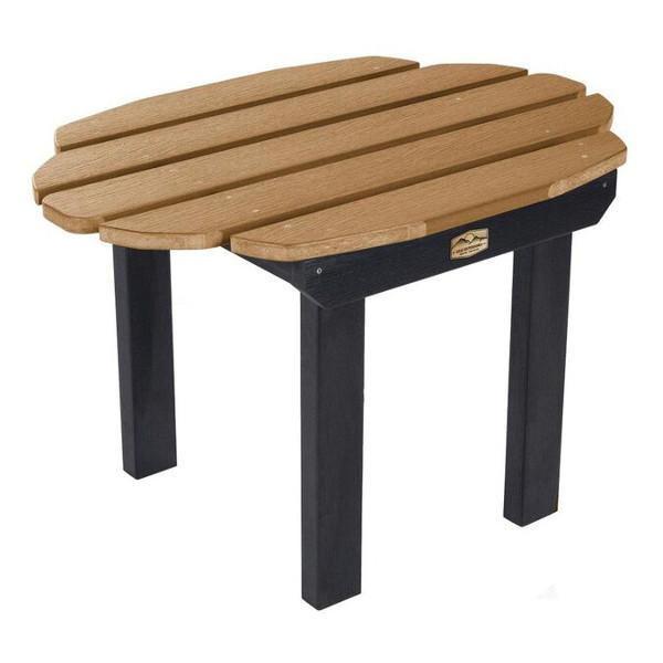 The Essential Side Table Outdoor Tables Caribou (Black/Tan)