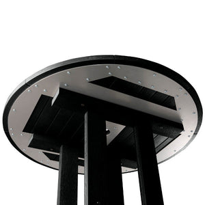 The Sequoia Professional Commercial Grade 36 inch Round Bistro Dining Height Table Dining Height Table