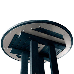 The Sequoia Professional Commercial Grade 36 inch Round Bistro Dining Height Table Dining Height Table