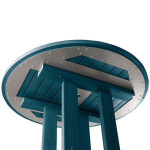 The Sequoia Professional Commercial Grade 36 inch Round Bistro Dining Height Table Dining Height Table