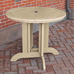 The Sequoia Professional Commercial Grade 36 inch Round Bistro Dining Height Table Dining Height Table