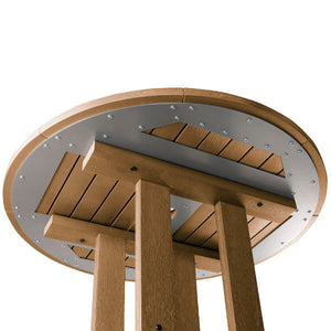 The Sequoia Professional Commercial Grade 36 inch Round Bistro Dining Height Table Dining Height Table